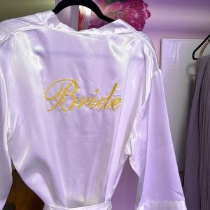 Bride's robe size L